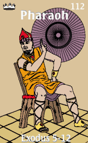 Pharaoh Trading Card Front