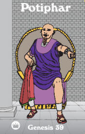 Potiphar Trading Card Front