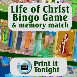 Life of Jesus Bingo